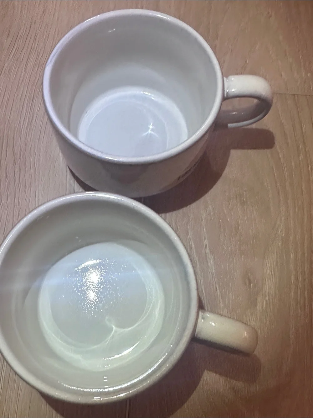 Hearth & Hand White Ceramic 'Find Rest' & 'Find Beauty' Mug Set